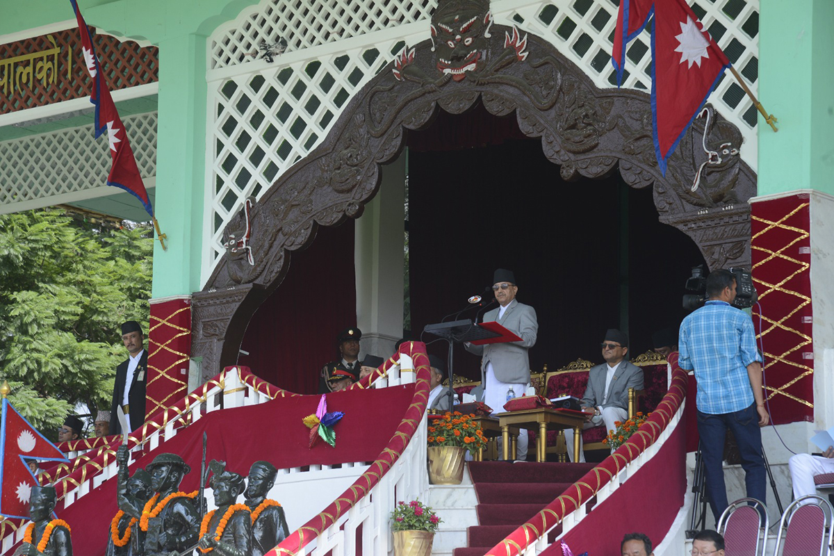 देश र जनताको आकाङ्क्षा परिपूर्ति गर्ने दिशामा सरकार : कार्यवाहक प्रधानमन्त्री